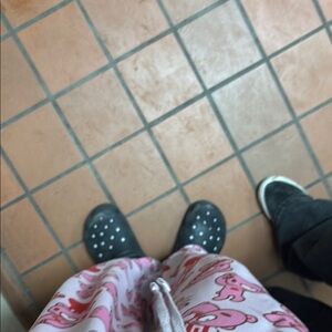 Pink Elephant Pajama Pants